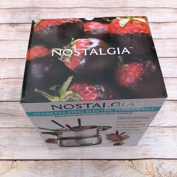 Nostalgia Electrics 8-pc. Fondue Set - Picture 5 of 7